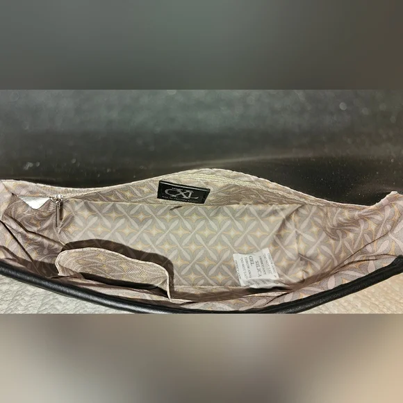 CXL By Christian Lacroix Clara Embossed Logo Shoulder Bag - Picture 9 of 12